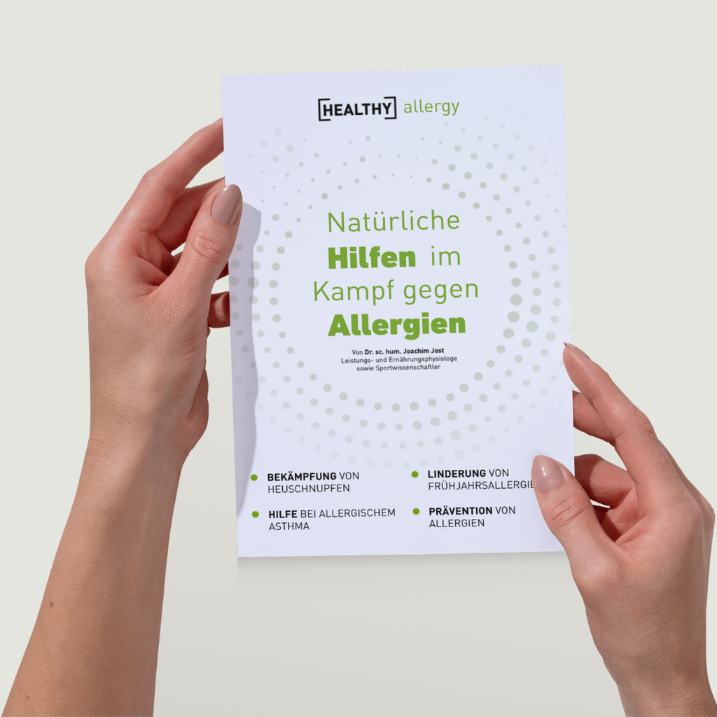 Flyer "Natürliche Hilfen im Kampf gegen Allergien"