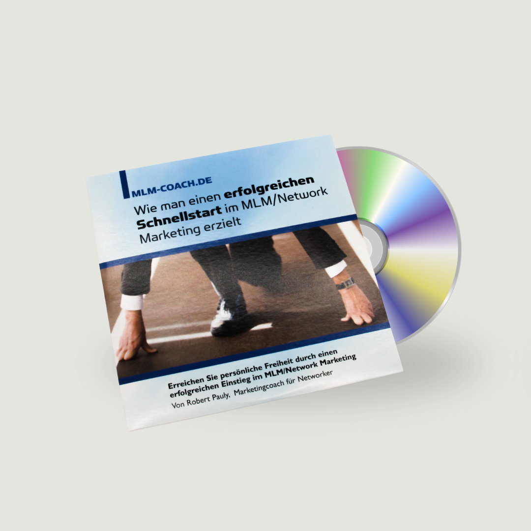 CD "Wie man einen erfolgreichen Schnellstart im MLM/Network Marketing erzielt"