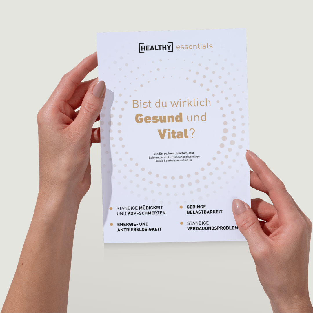 Flyer "Bist du wirklich Gesund & Vital?"