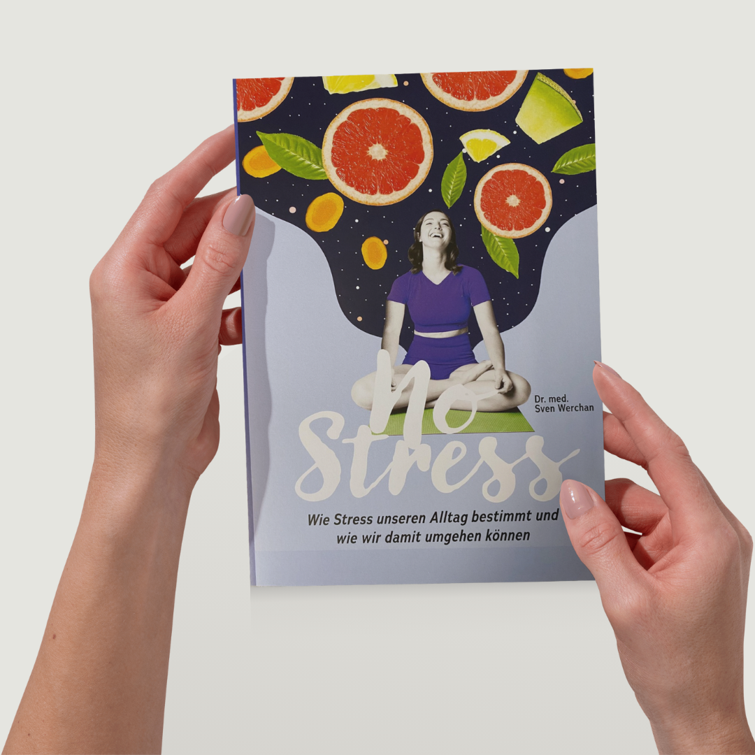Broschüre "No Stress" von Dr. med. Sven Werchan
