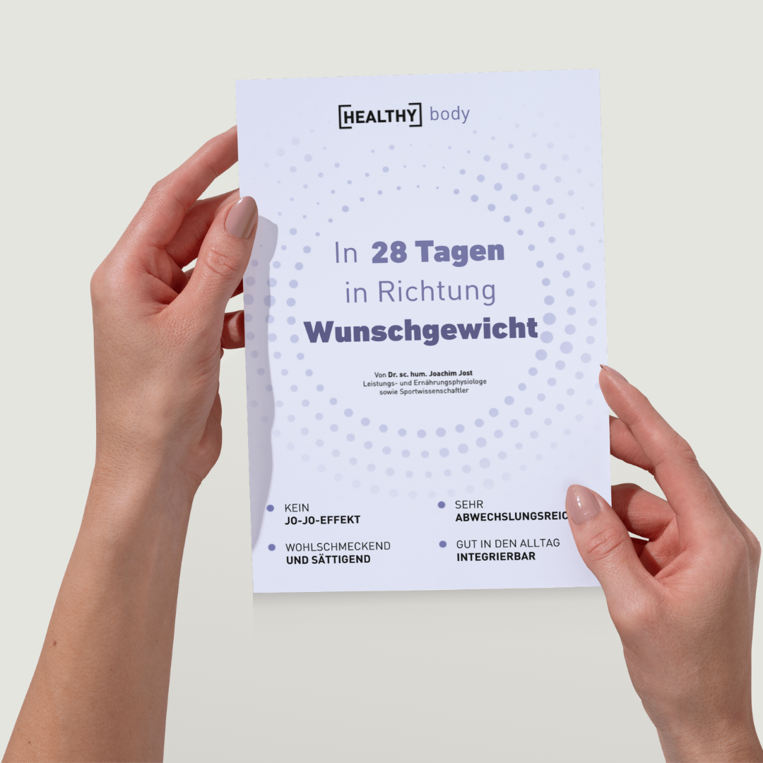 Flyer "In 28 Tagen in Richtung Wunschgewicht"